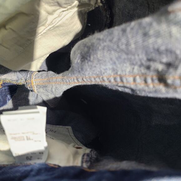 Moussy Vintage Jeans Size 29 Checotah Skinny Raw Hem Distressed Mid Rise - Picture 15 of 16